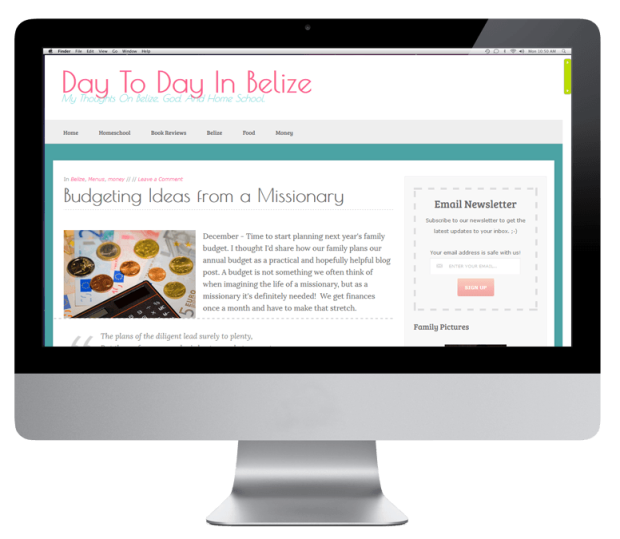 Day to Day in Belize